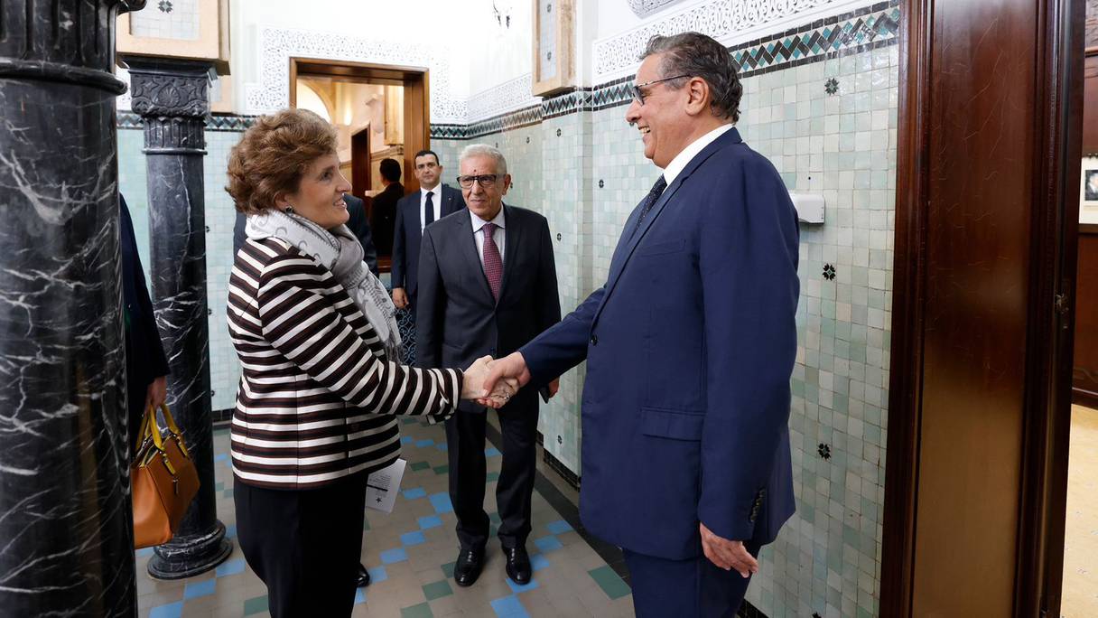 Maroc-Etats-Unis : Akhannouch reçoit la PDG de la Millenium Challenge Corporation